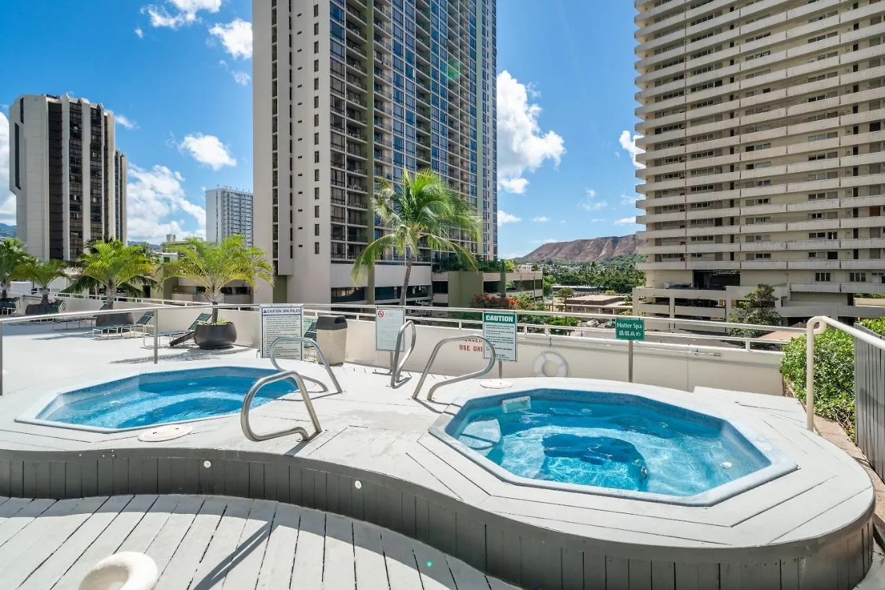 Light & Airy 8Th Floor Ocean View Condo With Lanai Condo Honolulu Appartement